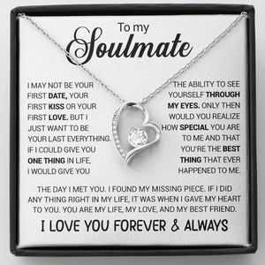 To My Soulmate | I Love You Forever And Always (Forever Love Necklace) | Jewelry | TageUnlimited