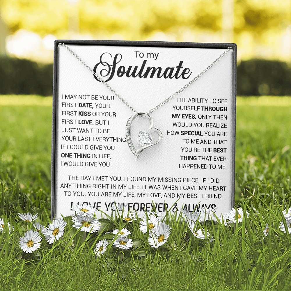 To My Soulmate | I Love You Forever And Always (Forever Love Necklace) | Jewelry | TageUnlimited