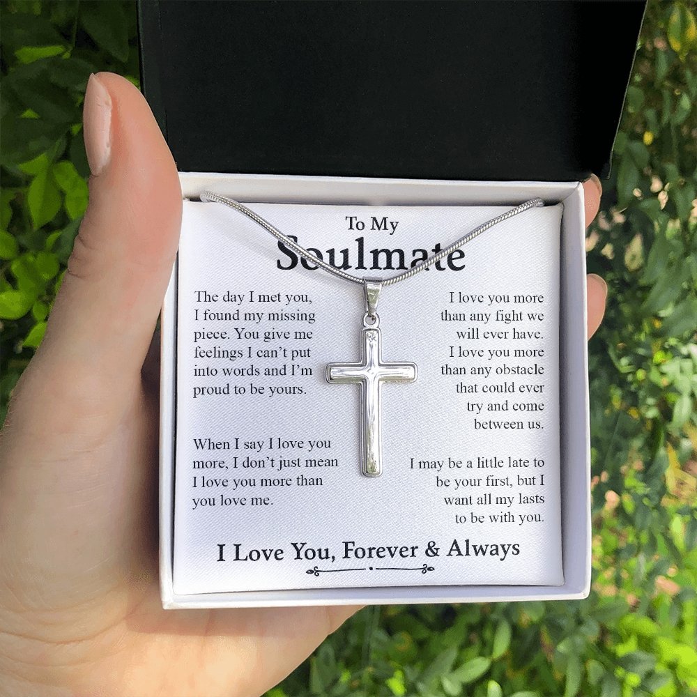 To My Soulmate | I Love You More Than Any Fight | Jewelry | A1013T, E070T, lx-E070, PB23-WOOD, PROD-2164343, PT-1329, TNM-1, USER-43062 | TageUnlimited
