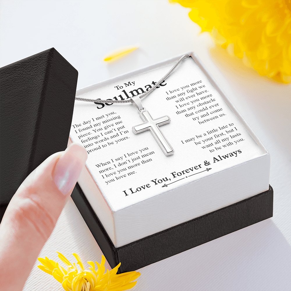 To My Soulmate | I Love You More Than Any Fight | Jewelry | A1013T, E070T, lx-E070, PB23-WOOD, PROD-2164343, PT-1329, TNM-1, USER-43062 | TageUnlimited