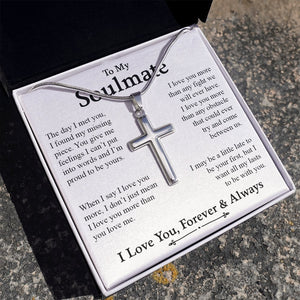 To My Soulmate | I Love You More Than Any Fight | Jewelry | A1013T, E070T, lx-E070, PB23-WOOD, PROD-2164343, PT-1329, TNM-1, USER-43062 | TageUnlimited