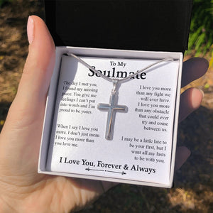 To My Soulmate | I Love You More Than Any Fight | Jewelry | A1013T, E070T, lx-E070, PB23-WOOD, PROD-2164343, PT-1329, TNM-1, USER-43062 | TageUnlimited