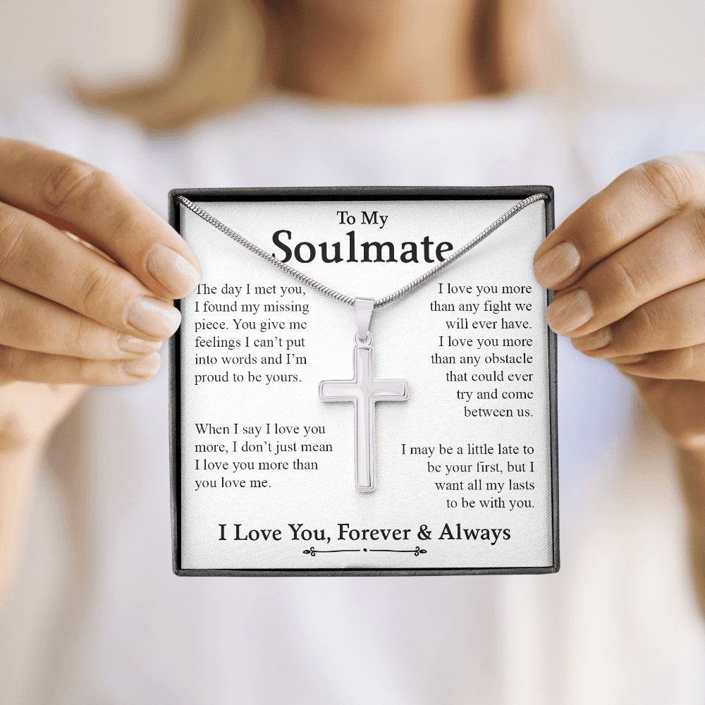 To My Soulmate | I Love You More Than Any Fight | Jewelry | A1013T, E070T, lx-E070, PB23-WOOD, PROD-2164343, PT-1329, TNM-1, USER-43062 | TageUnlimited