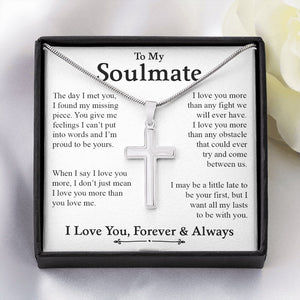 To My Soulmate | I Love You More Than Any Fight | Jewelry | A1013T, E070T, lx-E070, PB23-WOOD, PROD-2164343, PT-1329, TNM-1, USER-43062 | TageUnlimited