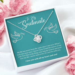 To My Soulmate | I Love You With All My Heart And Soul | Jewelry | C30011TG, C30011TR, lx-C30011, PB23-WOOD, PROD-2055732, PT-922, TNM-1, USER-43062 | TageUnlimited