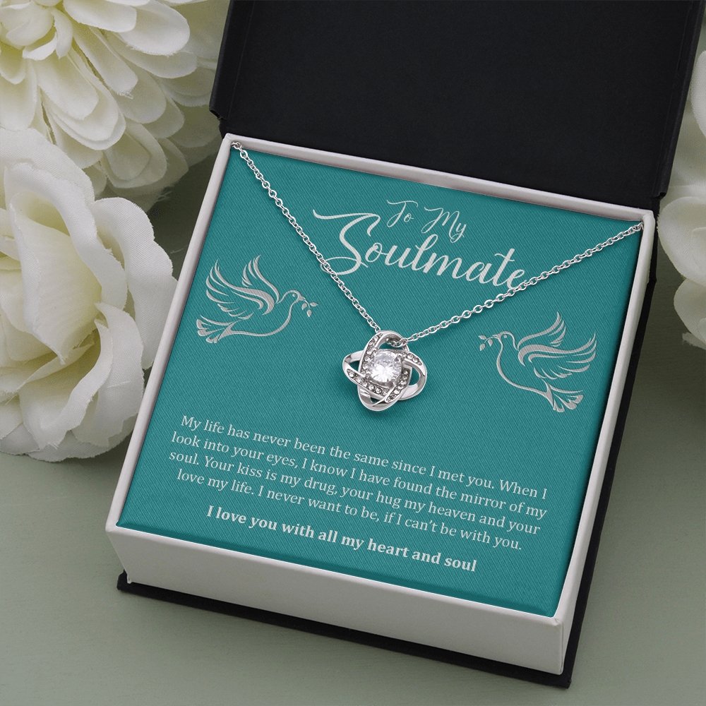 To My Soulmate | I Love You With All My Heart And Soul | Jewelry | C30011TG, C30011TR, lx-C30011, PB23-WOOD, PROD-2055732, PT-922, TNM-1, USER-43062 | TageUnlimited