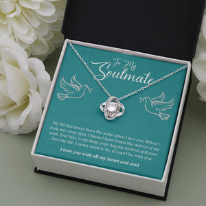 To My Soulmate | I Love You With All My Heart And Soul | Jewelry | C30011TG, C30011TR, lx-C30011, PB23-WOOD, PROD-2055732, PT-922, TNM-1, USER-43062 | TageUnlimited