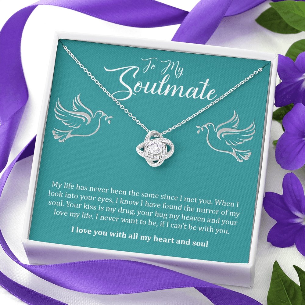 To My Soulmate | I Love You With All My Heart And Soul | Jewelry | C30011TG, C30011TR, lx-C30011, PB23-WOOD, PROD-2055732, PT-922, TNM-1, USER-43062 | TageUnlimited