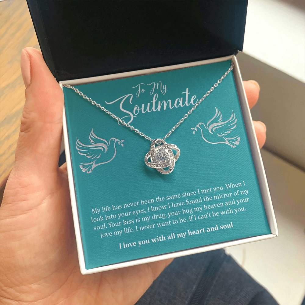 To My Soulmate | I Love You With All My Heart And Soul | Jewelry | C30011TG, C30011TR, lx-C30011, PB23-WOOD, PROD-2055732, PT-922, TNM-1, USER-43062 | TageUnlimited