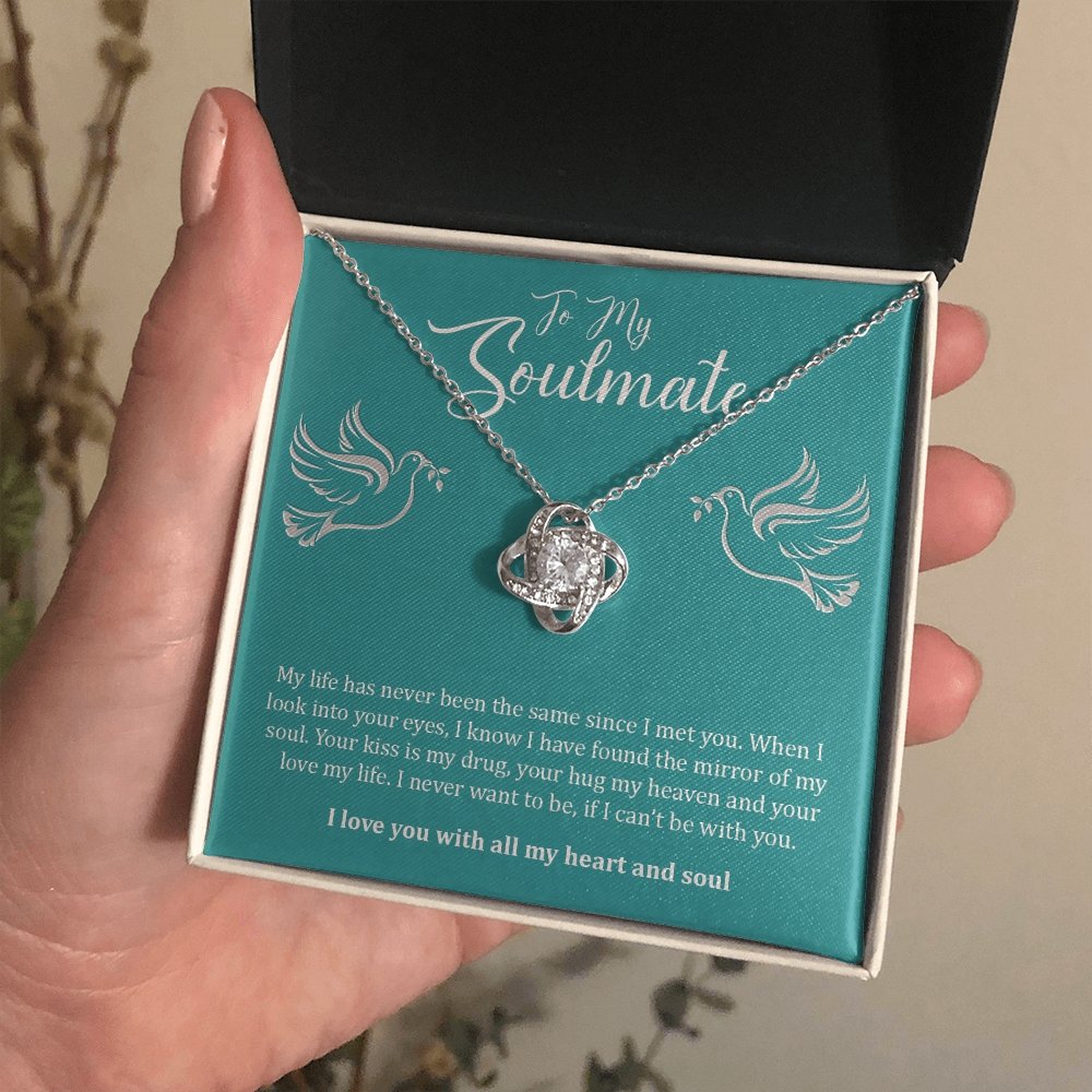 To My Soulmate | I Love You With All My Heart And Soul | Jewelry | C30011TG, C30011TR, lx-C30011, PB23-WOOD, PROD-2055732, PT-922, TNM-1, USER-43062 | TageUnlimited