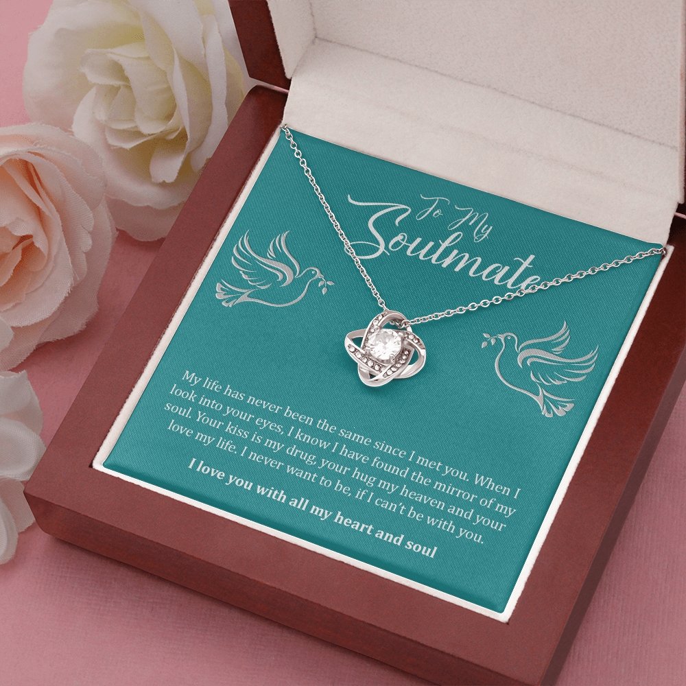 To My Soulmate | I Love You With All My Heart And Soul | Jewelry | C30011TG, C30011TR, lx-C30011, PB23-WOOD, PROD-2055732, PT-922, TNM-1, USER-43062 | TageUnlimited