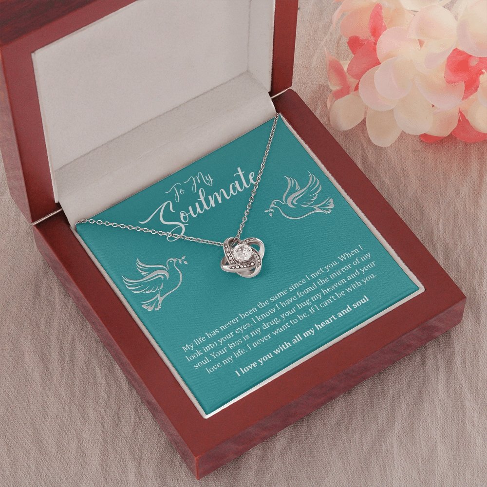To My Soulmate | I Love You With All My Heart And Soul | Jewelry | C30011TG, C30011TR, lx-C30011, PB23-WOOD, PROD-2055732, PT-922, TNM-1, USER-43062 | TageUnlimited
