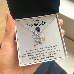 To My Soulmate | I May Not Be Your First | Jewelry | C30011TR, lx-C30011, PB23-WOOD, PROD-1957410, PT-922, TNM-1, USER-43062 | TageUnlimited