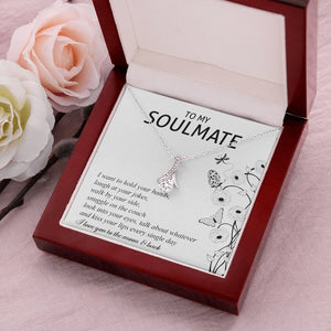 To My Soulmate | I Want To Hold Your Hands | Jewelry | C30084TG, C30084TR, lx-C30084, PB23-WOOD, PROD-2070429, PT-930, TNM-1, USER-43062 | TageUnlimited