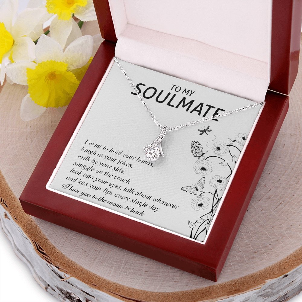 To My Soulmate | I Want To Hold Your Hands | Jewelry | C30084TG, C30084TR, lx-C30084, PB23-WOOD, PROD-2070429, PT-930, TNM-1, USER-43062 | TageUnlimited