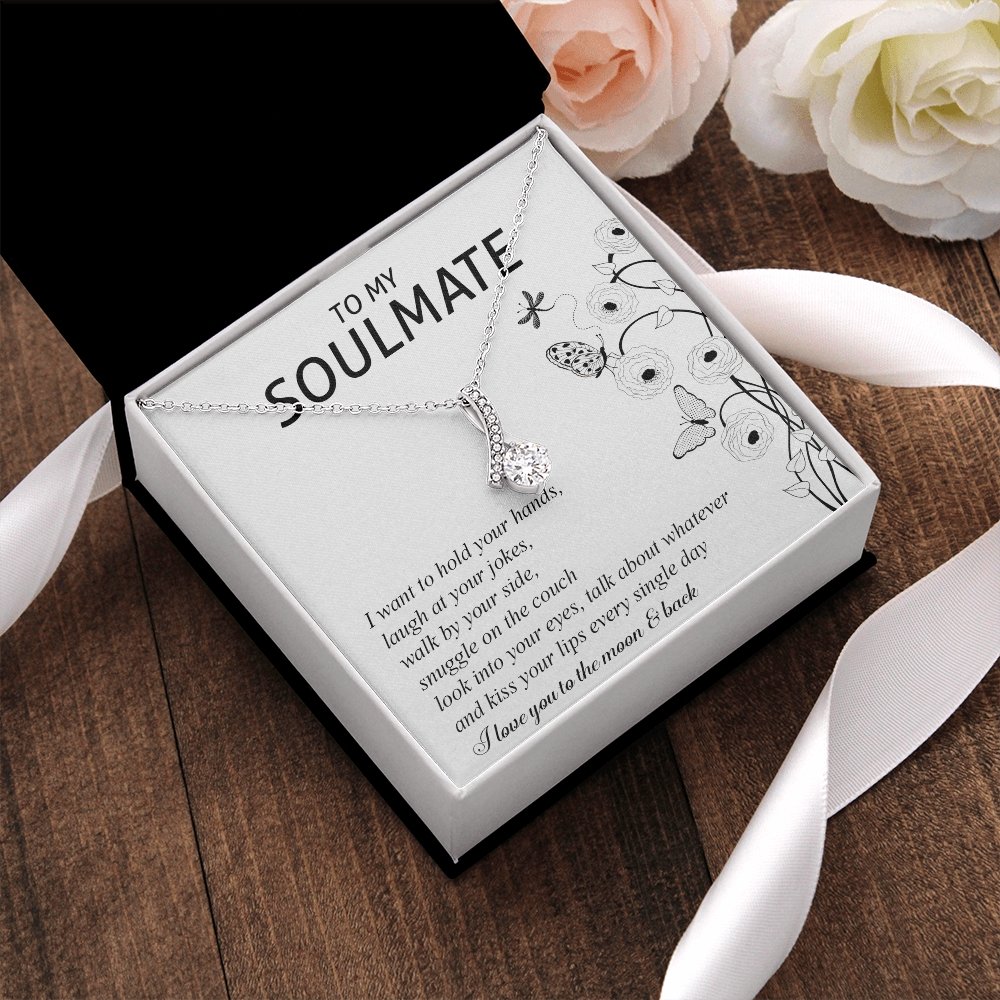 To My Soulmate | I Want To Hold Your Hands | Jewelry | C30084TG, C30084TR, lx-C30084, PB23-WOOD, PROD-2070429, PT-930, TNM-1, USER-43062 | TageUnlimited