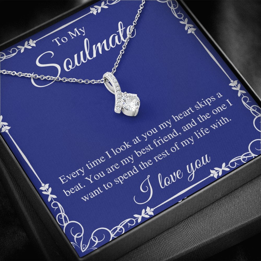 To My Soulmate | I Want To Spend The Rest Of My Life With 💖🔥 | Jewelry | C30084TG, C30084TR, lx-C30084, PB23-WOOD, PROD-1650559, PT-930, TNM-1, USER-43062 | TageUnlimited