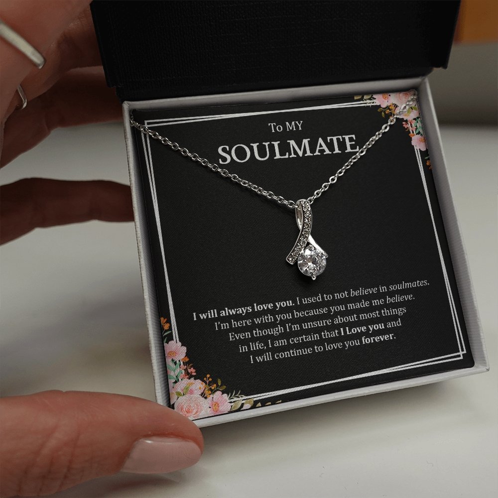 To My Soulmate | I Will Always Love you | Jewelry | C30084TG, C30084TR, lx-C30084, PB23-WOOD, PROD-1957331, PT-930, TNM-1, USER-43062 | TageUnlimited