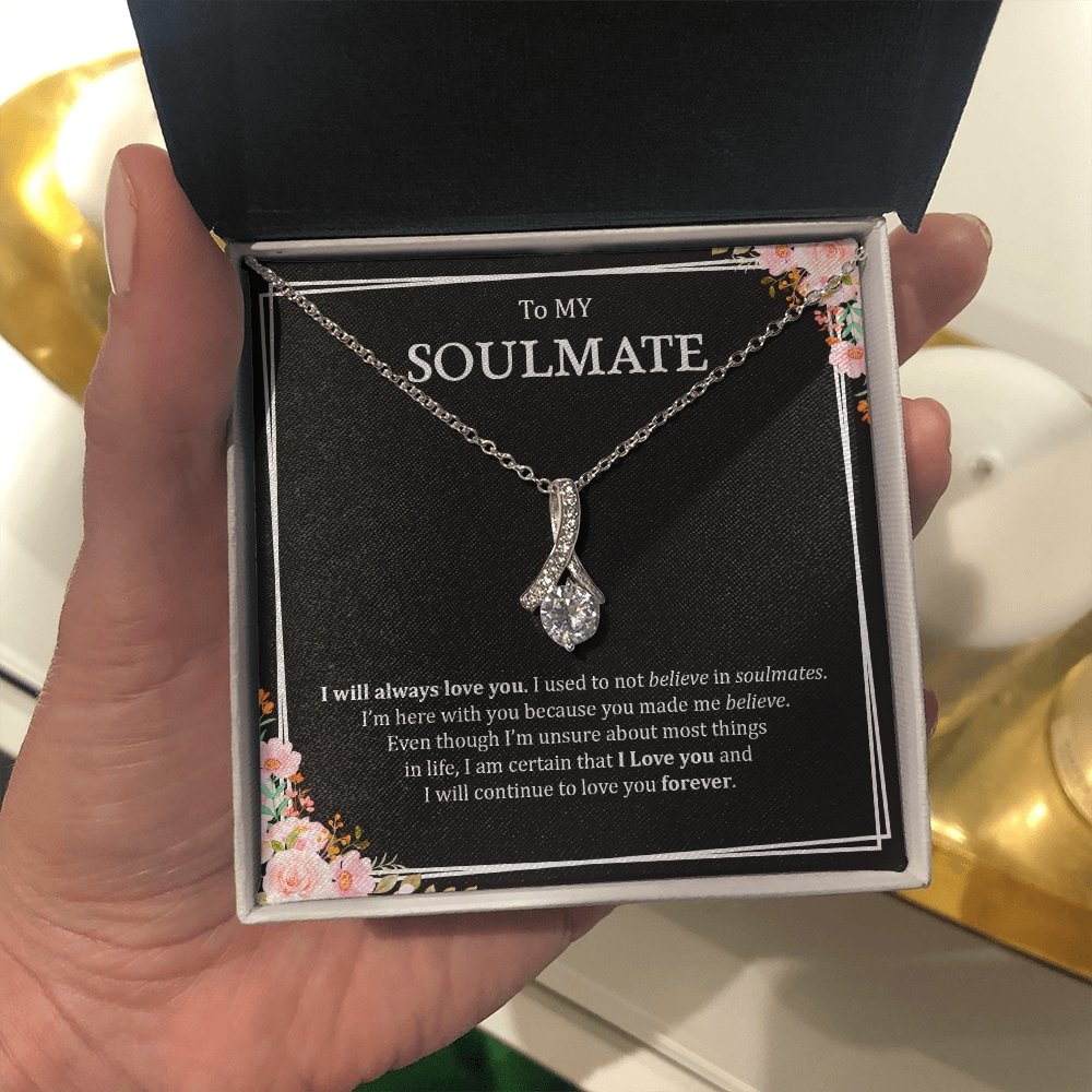 To My Soulmate | I Will Always Love you | Jewelry | C30084TG, C30084TR, lx-C30084, PB23-WOOD, PROD-1957331, PT-930, TNM-1, USER-43062 | TageUnlimited