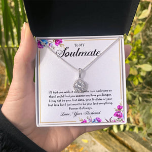 To My Soulmate | If I Had One Wish | Jewelry | C30187TR, lx-C30187, PB23-WOOD, PROD-1957416, PT-2646, TNM-1, USER-43062 | TageUnlimited