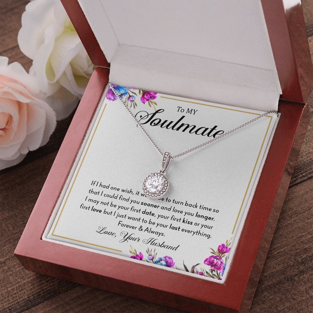 To My Soulmate | If I Had One Wish | Jewelry | C30187TR, lx-C30187, PB23-WOOD, PROD-1957416, PT-2646, TNM-1, USER-43062 | TageUnlimited