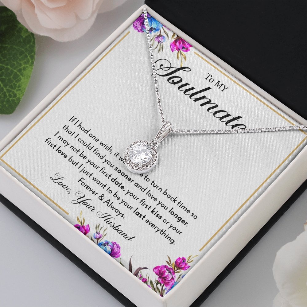 To My Soulmate | If I Had One Wish | Jewelry | C30187TR, lx-C30187, PB23-WOOD, PROD-1957416, PT-2646, TNM-1, USER-43062 | TageUnlimited