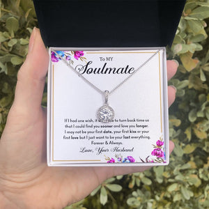 To My Soulmate | If I Had One Wish | Jewelry | C30187TR, lx-C30187, PB23-WOOD, PROD-1957416, PT-2646, TNM-1, USER-43062 | TageUnlimited