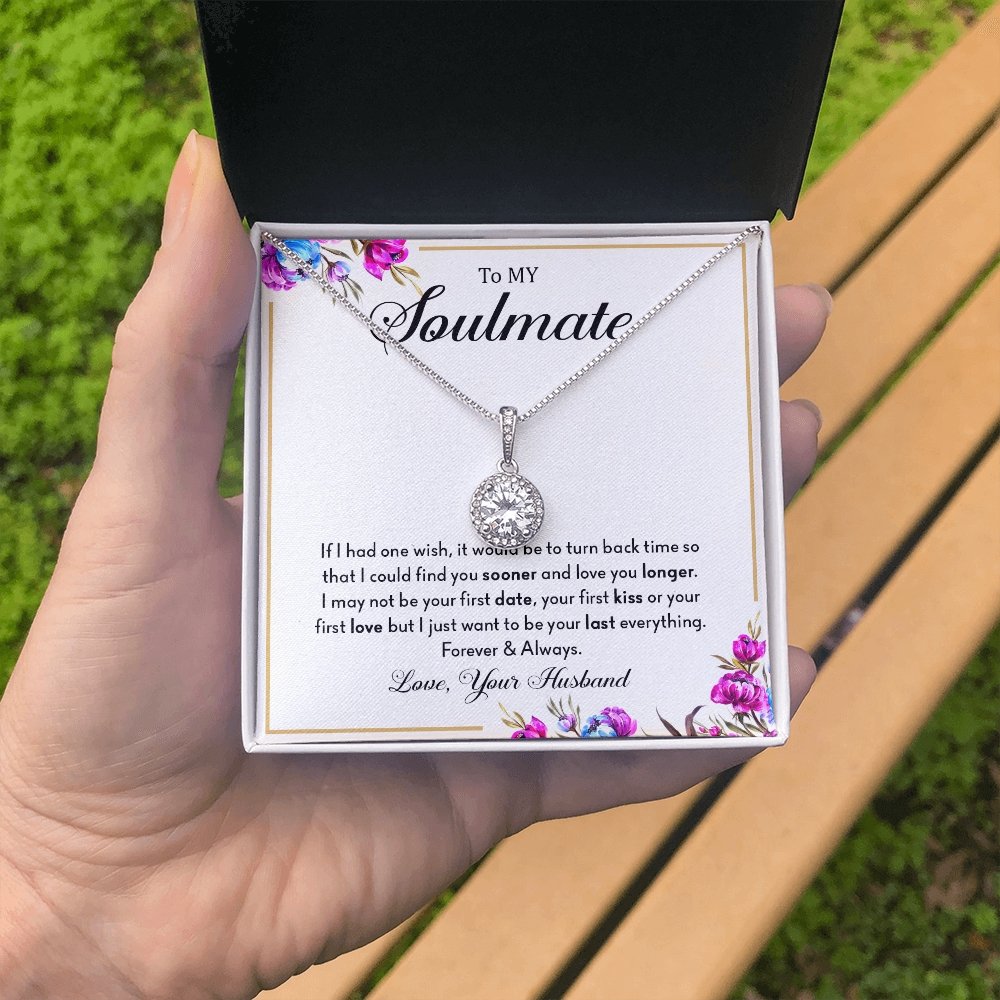 To My Soulmate | If I Had One Wish | Jewelry | C30187TR, lx-C30187, PB23-WOOD, PROD-1957416, PT-2646, TNM-1, USER-43062 | TageUnlimited