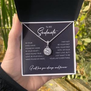 To My Soulmate | In Your Eyes | Jewelry | C30187TR, lx-C30187, PB23-WOOD, PROD-1957405, PT-2646, TNM-1, USER-43062 | TageUnlimited