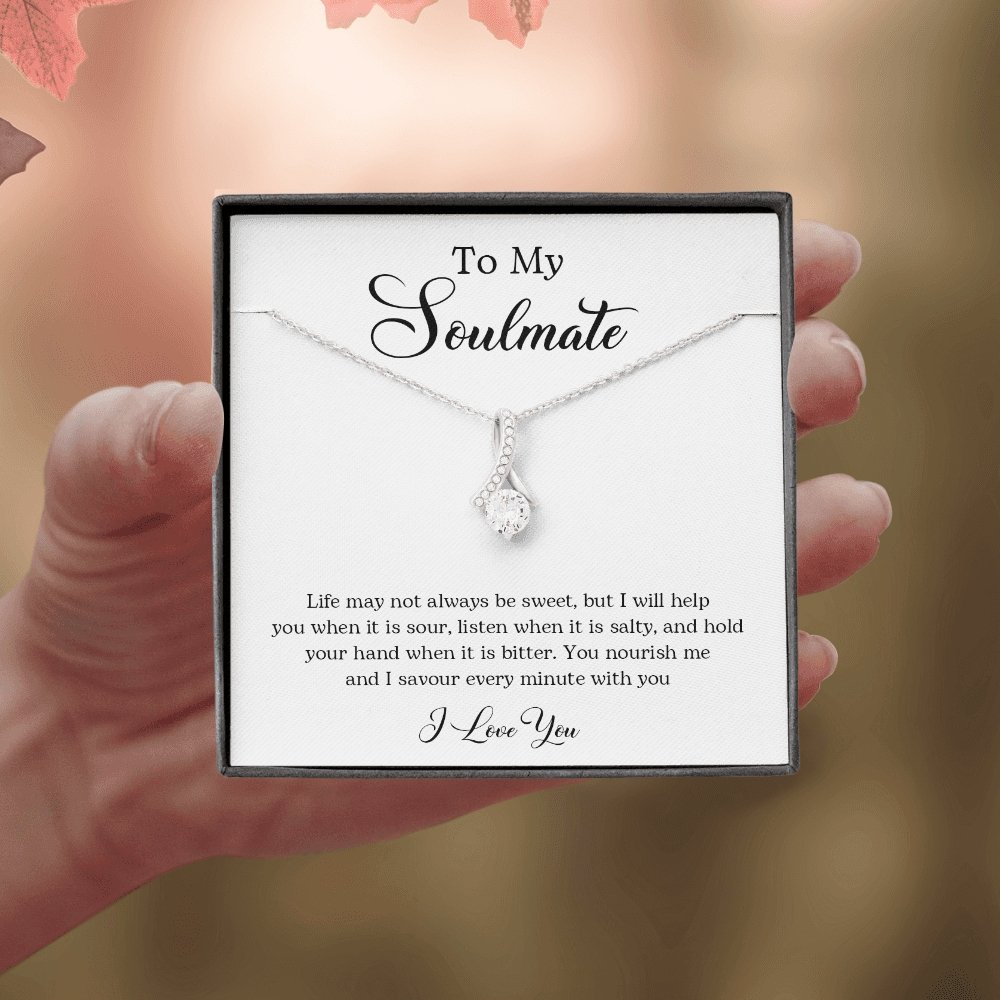 To My Soulmate | Life May Not Always Be Sweet | Jewelry | C30084TG, C30084TR, lx-C30084, PB23-WOOD, PROD-2070466, PT-930, TNM-1, USER-43062 | TageUnlimited