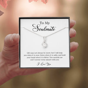 To My Soulmate | Life May Not Always Be Sweet | Jewelry | C30084TG, C30084TR, lx-C30084, PB23-WOOD, PROD-2070466, PT-930, TNM-1, USER-43062 | TageUnlimited