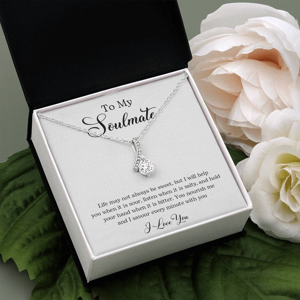 To My Soulmate | Life May Not Always Be Sweet | Jewelry | C30084TG, C30084TR, lx-C30084, PB23-WOOD, PROD-2070466, PT-930, TNM-1, USER-43062 | TageUnlimited