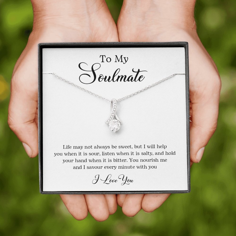 To My Soulmate | Life May Not Always Be Sweet | Jewelry | C30084TG, C30084TR, lx-C30084, PB23-WOOD, PROD-2070466, PT-930, TNM-1, USER-43062 | TageUnlimited