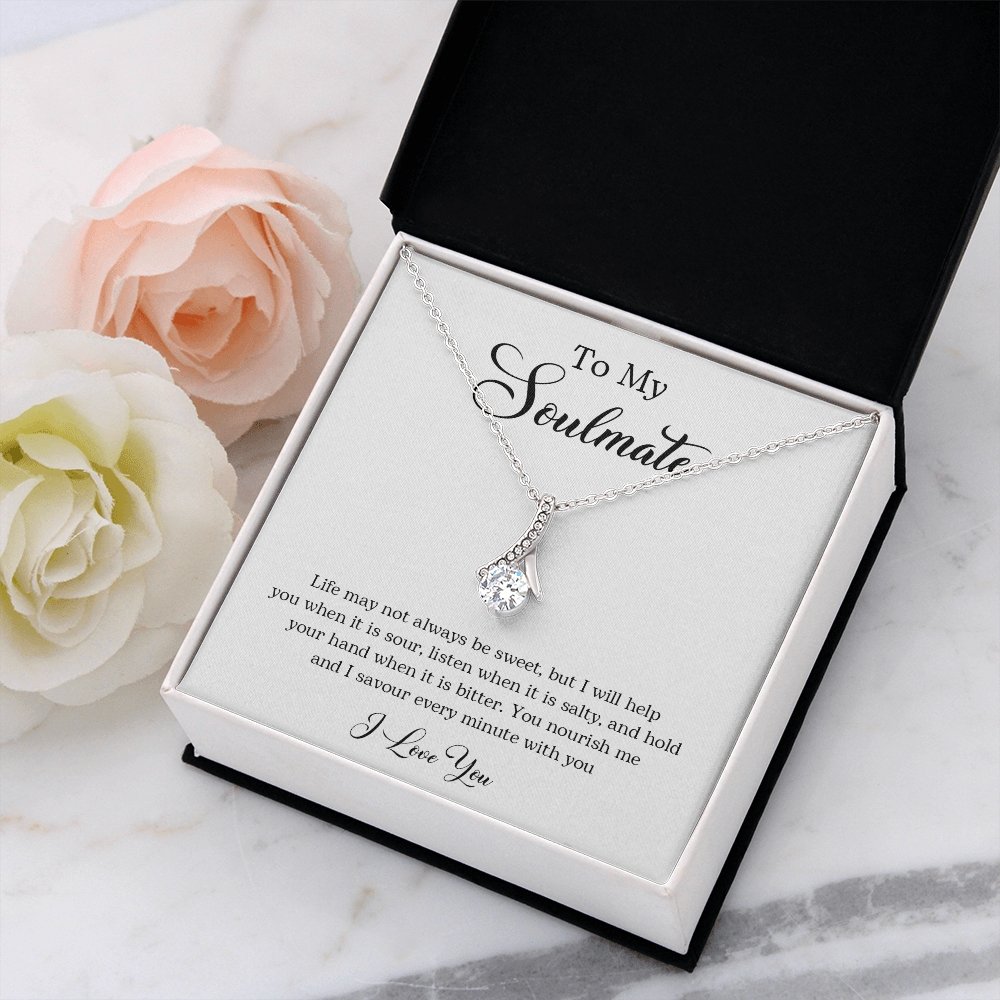 To My Soulmate | Life May Not Always Be Sweet | Jewelry | C30084TG, C30084TR, lx-C30084, PB23-WOOD, PROD-2070466, PT-930, TNM-1, USER-43062 | TageUnlimited