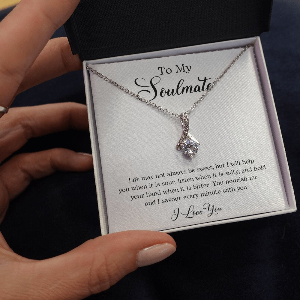 To My Soulmate | Life May Not Always Be Sweet | Jewelry | C30084TG, C30084TR, lx-C30084, PB23-WOOD, PROD-2070466, PT-930, TNM-1, USER-43062 | TageUnlimited