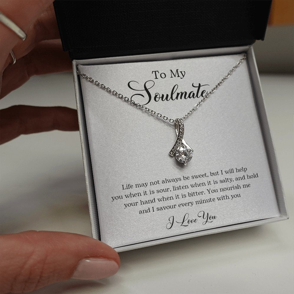 To My Soulmate | Life May Not Always Be Sweet | Jewelry | C30084TG, C30084TR, lx-C30084, PB23-WOOD, PROD-2070466, PT-930, TNM-1, USER-43062 | TageUnlimited