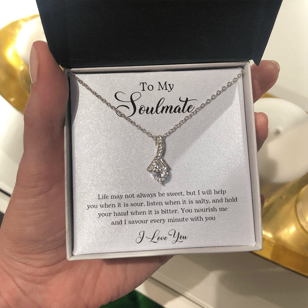 To My Soulmate | Life May Not Always Be Sweet | Jewelry | C30084TG, C30084TR, lx-C30084, PB23-WOOD, PROD-2070466, PT-930, TNM-1, USER-43062 | TageUnlimited