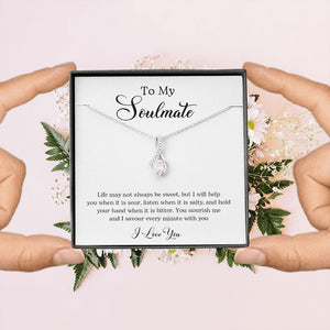 To My Soulmate | Life May Not Always Be Sweet | Jewelry | C30084TG, C30084TR, lx-C30084, PB23-WOOD, PROD-2070466, PT-930, TNM-1, USER-43062 | TageUnlimited