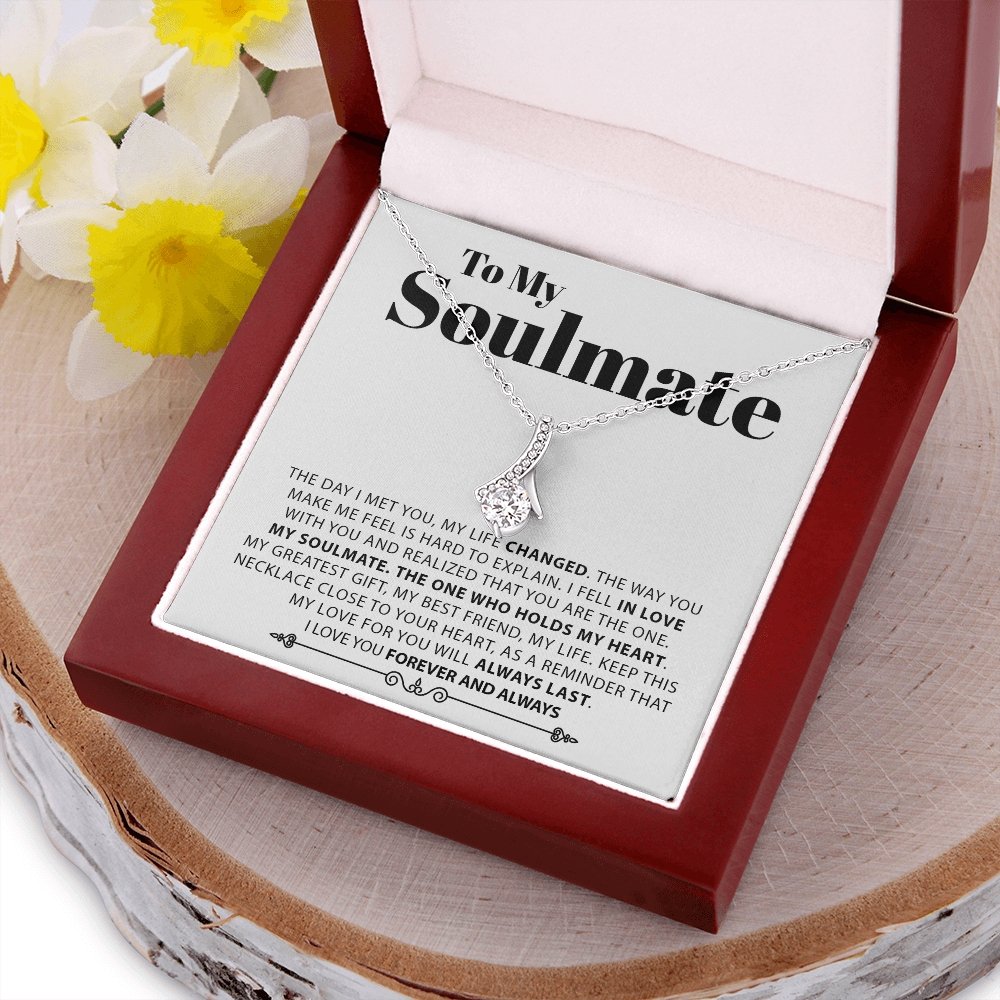 To My Soulmate | My Love For You Will Always Last | Jewelry | C30084TG, C30084TR, lx-C30084, PB23-WOOD, PROD-2079041, PT-930, TNM-1, USER-43062 | TageUnlimited