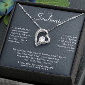 To My Soulmate | My Soul Was Like A Rhythm | Jewelry | C30025TG, C30025TR, lx-C30025, PB23-WOOD, PROD-2163511, PT-781, TNM-1, USER-43062 | TageUnlimited