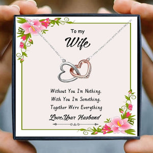 To My Soulmate Necklaces for Women Gift Heart Pendant Necklace Female Girl Crystal Infinity Necklace Gifts Wife Lovers Jewelry | 0 | Tage-Active