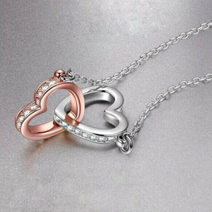 To My Soulmate Necklaces for Women Gift Heart Pendant Necklace Female Girl Crystal Infinity Necklace Gifts Wife Lovers Jewelry | 0 | Tage-Active