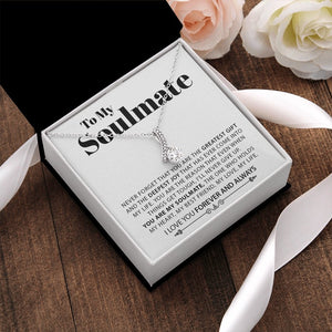 To My Soulmate | Never Forget | Jewelry | C30084TG, C30084TR, lx-C30084, PB23-WOOD, PROD-2079015, PT-930, TNM-1, USER-43062 | TageUnlimited