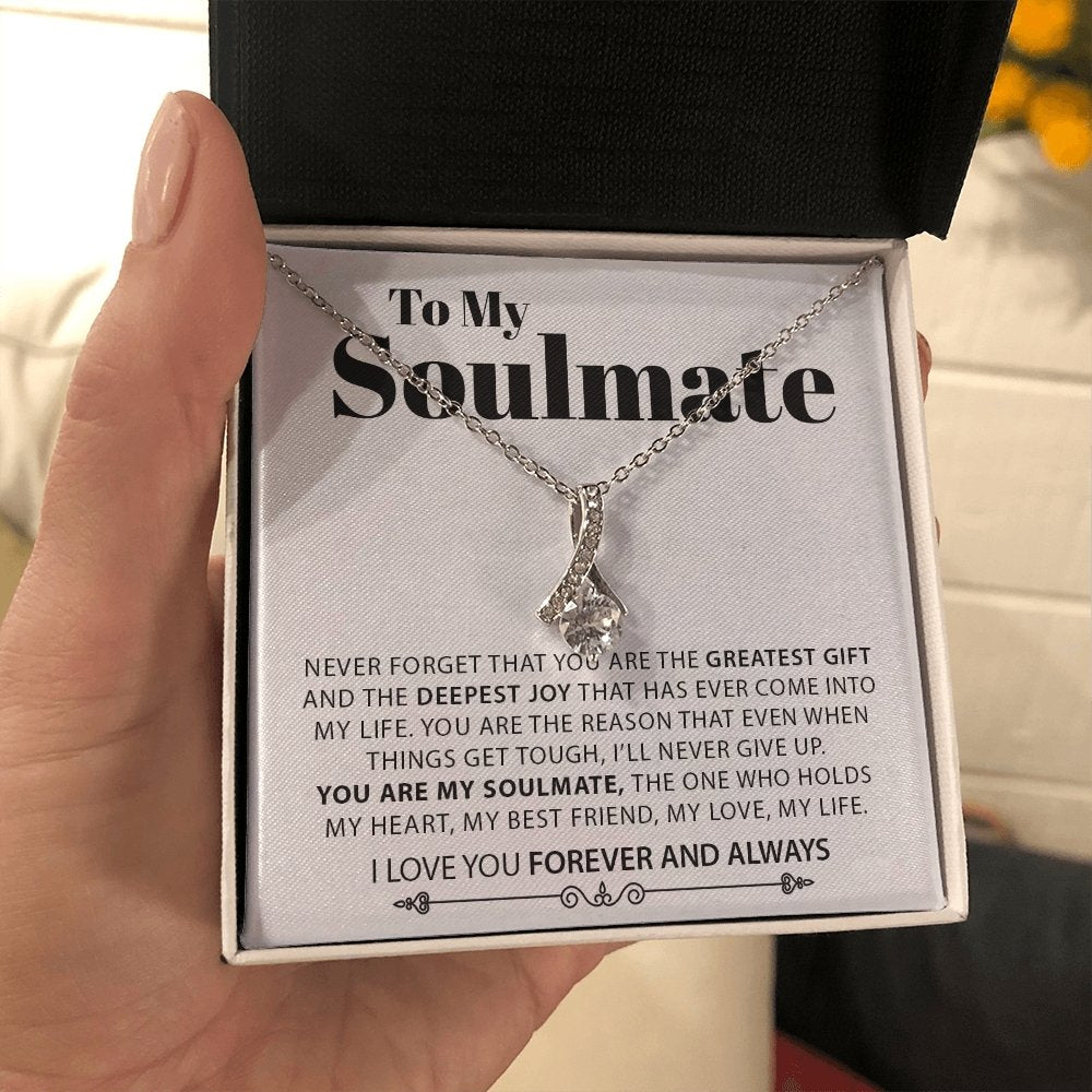 To My Soulmate | Never Forget | Jewelry | C30084TG, C30084TR, lx-C30084, PB23-WOOD, PROD-2079015, PT-930, TNM-1, USER-43062 | TageUnlimited