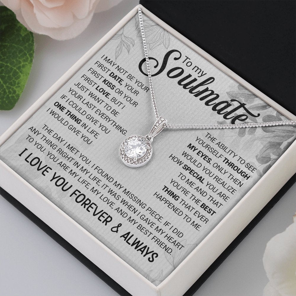To My Soulmate | The Day I Met You ( Eternal Hope Necklace) | Jewelry | TageUnlimited