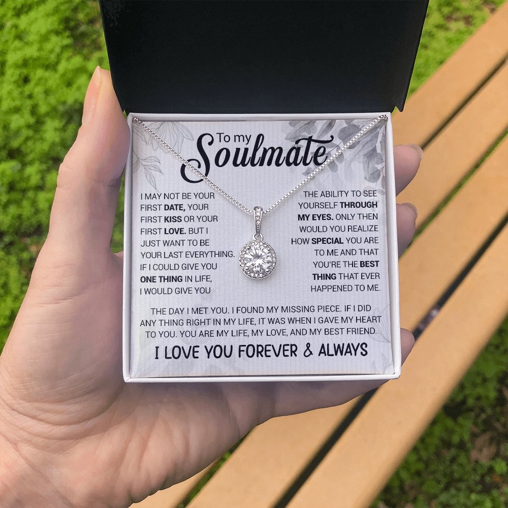 To My Soulmate | The Day I Met You ( Eternal Hope Necklace) | Jewelry | TageUnlimited