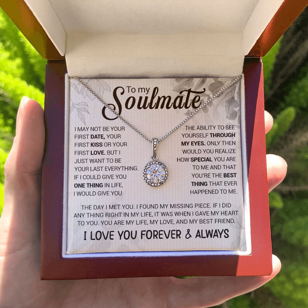 To My Soulmate | The Day I Met You ( Eternal Hope Necklace) | Jewelry | TageUnlimited