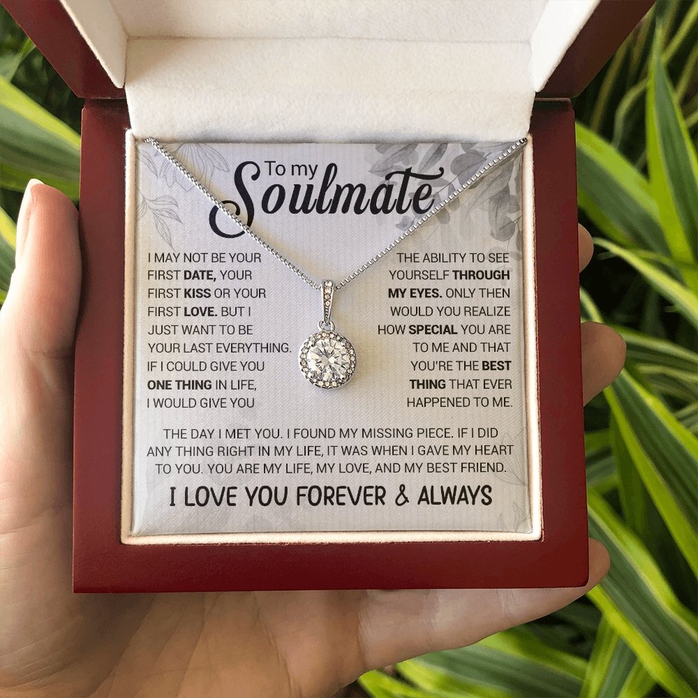 To My Soulmate | The Day I Met You ( Eternal Hope Necklace) | Jewelry | TageUnlimited