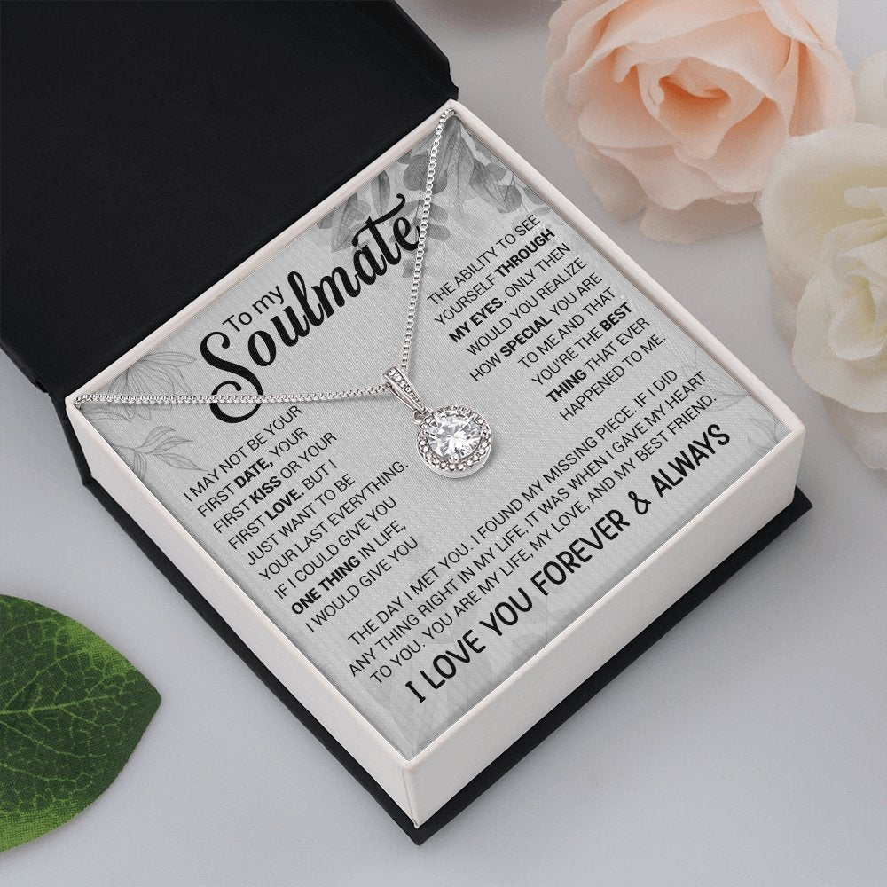 To My Soulmate | The Day I Met You ( Eternal Hope Necklace) | Jewelry | TageUnlimited