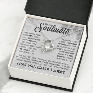 To My Soulmate | The Day I Met You ( Forever Love Necklace) | Jewelry | TageUnlimited